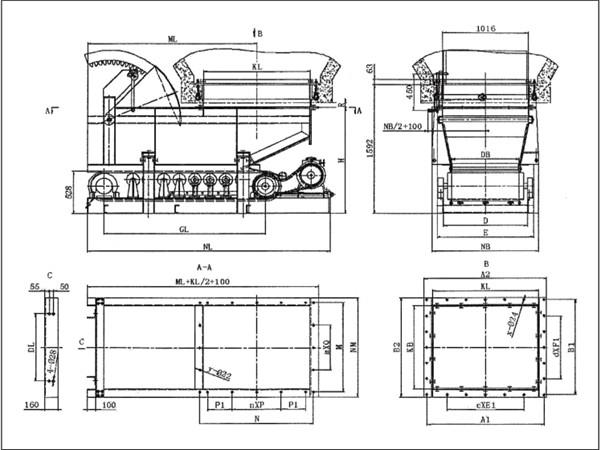 扇形閥門帶式（甲帶）給料機的承載能力較強、噪音低、整機使用壽命長