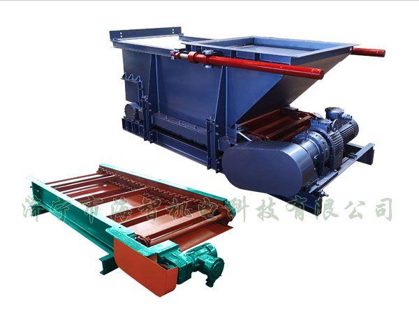 鏈板式給料機(jī)包括電控系統(tǒng)，電控系統(tǒng)包括就地控制系統(tǒng)和/或遠(yuǎn)程控制系統(tǒng)